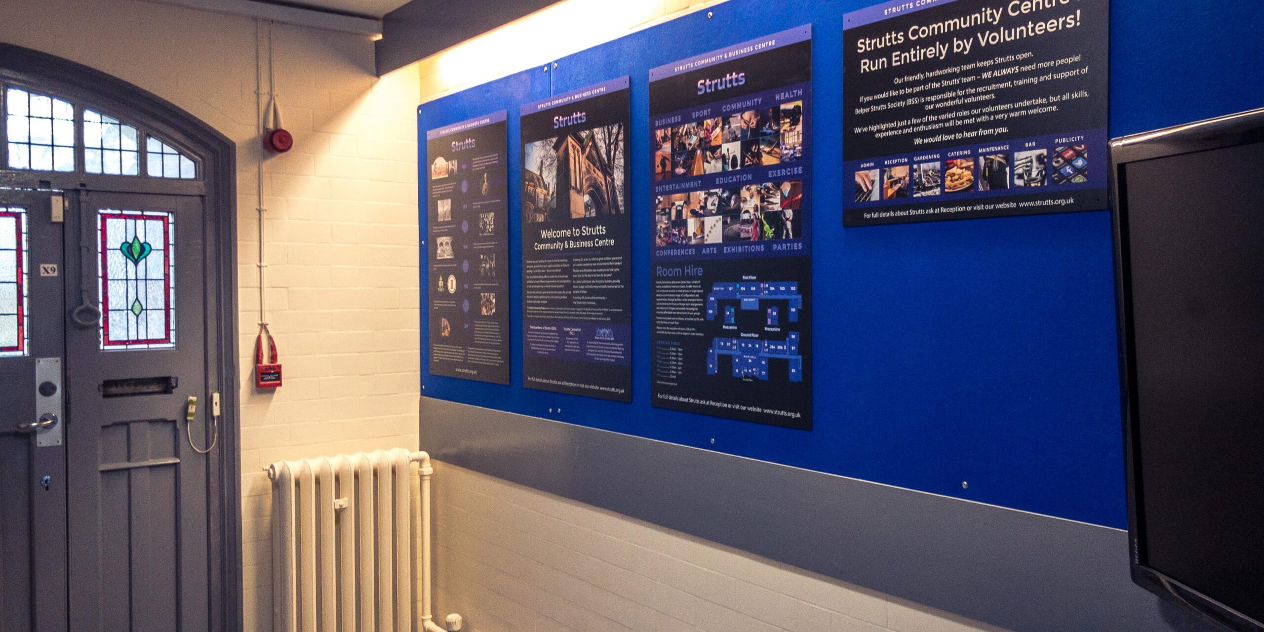 Strutts Centre Foyer